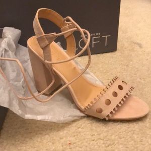 Brand new Loft lace up heels !